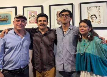 Fernando Aceves, Daniel Barraza, Guillermo Ramírez y María Miranda.