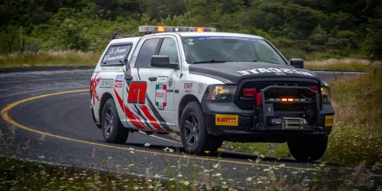 La labor del grupo de Asistencia Técnica en Rescate es vital en el desarrollo de las actividades de la Carrera Panamericana.