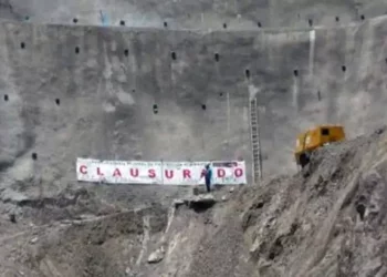 Foto: Archivo El Imparcial // La clausura sobre la obra de Paso Ancho impuesta por carecer cambio de uso de suelo en terrenos forestales.