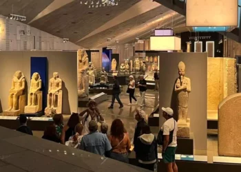 La colección de Tutankamón fue trasladada en un desfile histórico