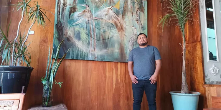 Fotos: Lisbeth Mejía Reyes // Manuel Escobar presenta “Volátil”, que evoca los recuerdos de su infancia y la energía del vuelo.