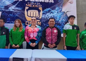 Foto: Leobardo García Reyes // Se espera la participación de cerca de 900 deportistas en el Karate México Open Cup, dijo la exseleccionada nacional, Xhunashi Caballero Santiago.