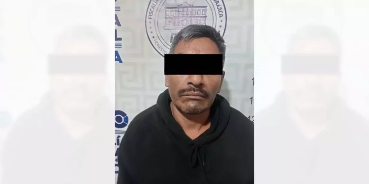 El detenido fue puesto a disposición de la autoridad ministerial.