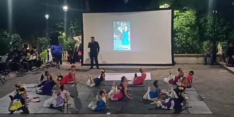 Fotos: cortesía // ‘Historia de un Amor’, un montaje multidisciplinario en la Plaza de la Revolución de la Villa de Etla.