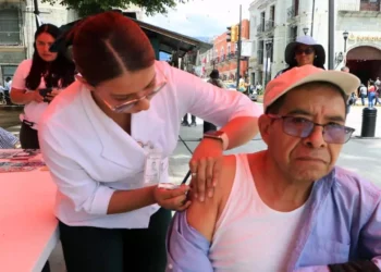 Foto: Adrián Gaytán // Se recordó a la población la importancia de la vacunación, sobre todo en los grupos vulnerables.