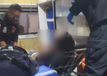El accidente ocurrió en la calle Morelos esquina Hidalgo.