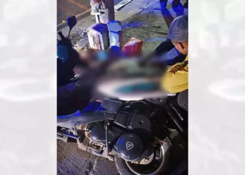 El hombre lesionado fue trasladado a un nosocomio para la atención médica correspondiente
