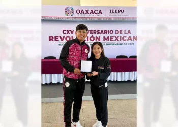 Mariel Salazar, referente para el atletismo de la región mixteca.