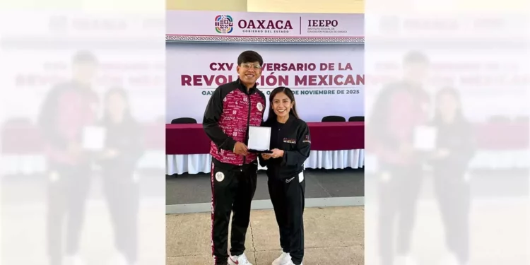 Mariel Salazar, referente para el atletismo de la región mixteca.