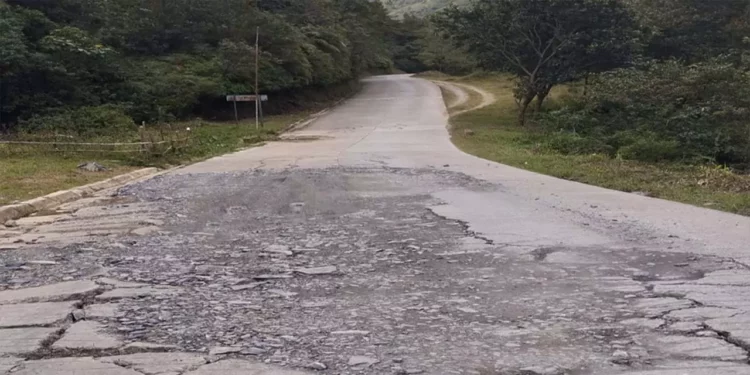 Aspecto del tramo Tenango-Huautla.