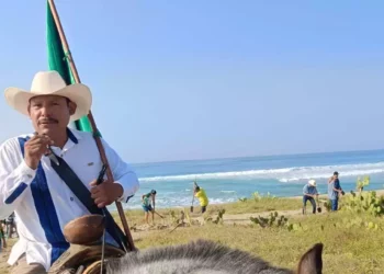 Foto: Patricia Pacheco // Aprovecharon la emblemática fecha de la Revolución Mexicana para recuperar la propiedad comunal.