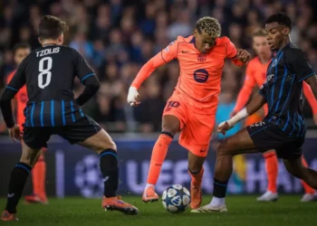 Brujas le mete buen susto al FC Barcelona