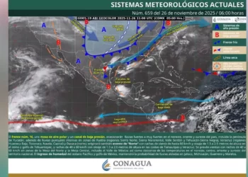 Tormentas y frío arrecia en Oaxaca por frente frío 16