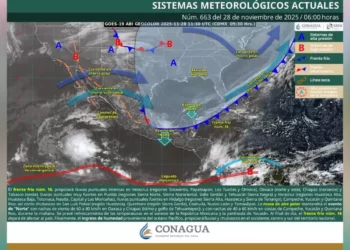 Sigue el frente frío 16 provocando lluvias, nieblas y riesgo de heladas en gran parte de Oaxaca