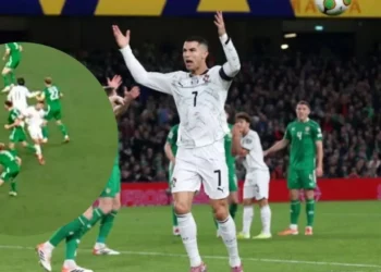 Cristiano Ronaldo expulsado ante Irlanda y deja a Portugal a la deriva