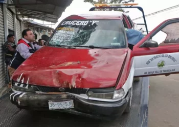 Accidente en el Parque del Amor.