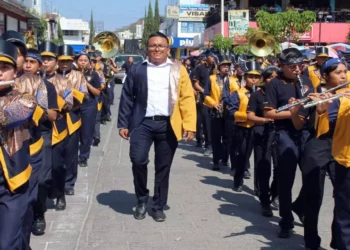Destacaron con su presentación durante el desfile del 20 de noviembre en Huajuapan.