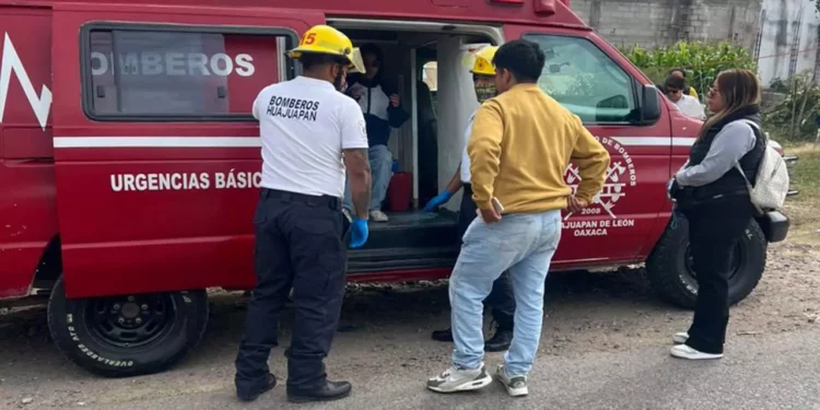 El accidente se suscitó en la calle 23 de julio, esquina con el Libramiento Norte.