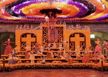 Foto: Adrián Gaytán // El Altar Monumental de Palacio de Gobierno.