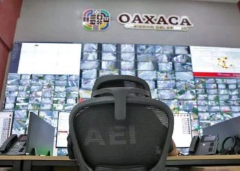 Foto: Gobierno de Oaxaca // El gran Big Brother oaxaqueño, con mil 987 cámaras.