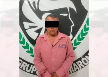 F.M.G., fue detenido por elementos de la Agencia Estatal de Investigaciones (AEI).