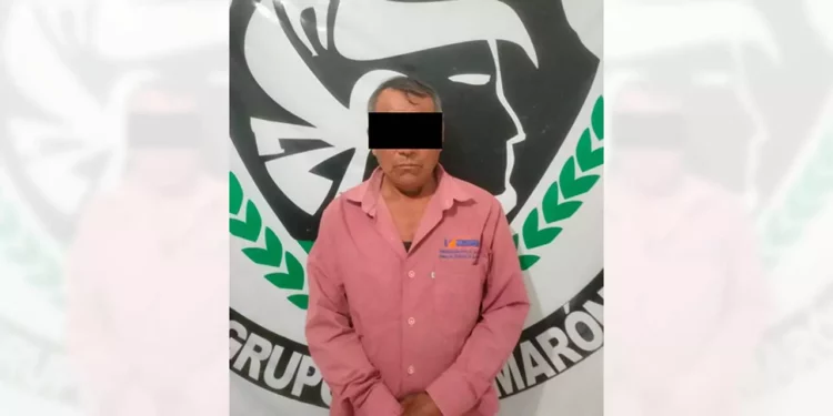 F.M.G., fue detenido por elementos de la Agencia Estatal de Investigaciones (AEI).