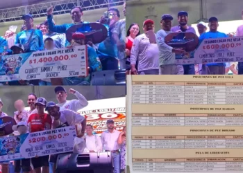 Oaxaca capital triunfa en el 36° Torneo Internacional del Pez Vela en Puerto Escondido
