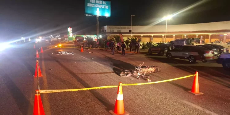 Motociclista de 18 años muere tras ser embestida sobre la carretera a Tlacolula