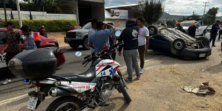 La falta de pericia y precaución provocaron el accidente.