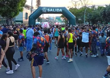 Cerca de mil 200 los atletas participaron.