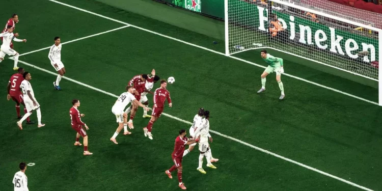 Liverpool domina al Real Madrid en Anfield