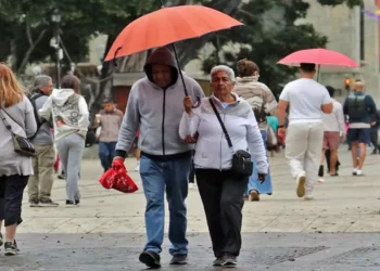Foto: Adrián Gaytán // Lluvia y frío para las siguientes horas en territorio oaxaqueño.