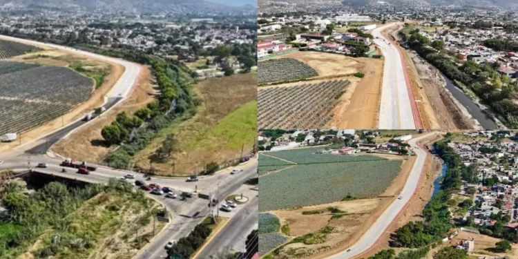 Habilitan tramo de la Ex Garita en Xoxocotlán: obra avanza, pero persisten dudas sobre impacto y costo