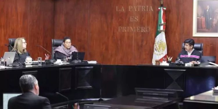 Foto: SCJN // Sesión de la Suprema Corte de la Nación presidida por el oaxaqueño Hugo Aguilar Ortiz.