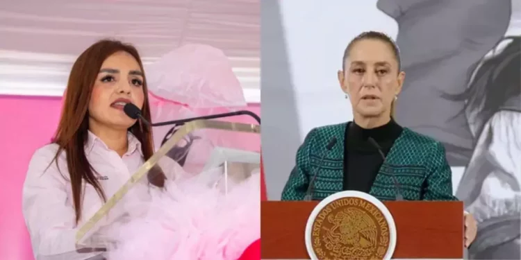 Grecia Quiroz, viuda de Carlos Manzo, se reúne con Claudia Sheinbaum en Palacio Nacional
