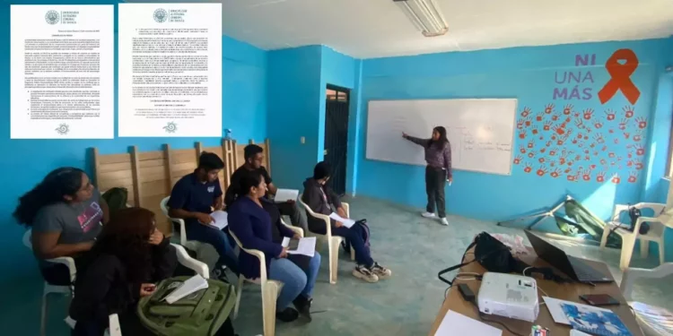 Oaxaca castiga a quienes educan: trabajadores de universidad comunal sin pago