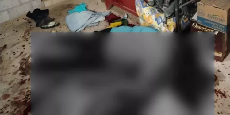 Un sujeto ebrio lo agarró a machetazos hasta quitarle la vida.