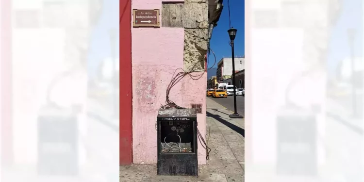 Foto: Jesús Santiago // Una onerosa red de robo de electricidad se puede hallar en diferentes puntos de la ciudad.