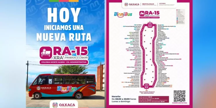 Binnibus estrena ruta y promete “movilidad para todos: ¿Qué tan lejos llega este nuevo trayecto RA-15?