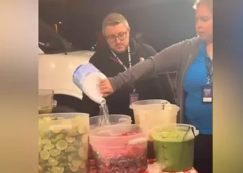 VIDEO | Humillados: así destruyeron con cloro la comida de vendedores latinos en Denver