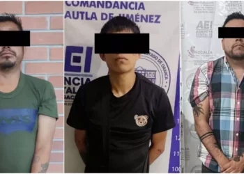 Detenidos por violencia familiar.