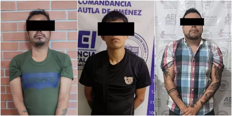 Detenidos por violencia familiar.