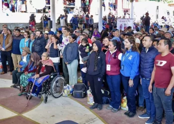 Foto: Gobierno de Oaxaca // El retorno de los desplazados a Guadalupe Victoria, San Juan Juquila Mixes, fue reconocido por la ACNUR.