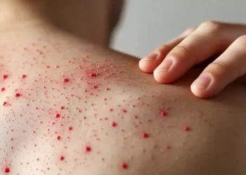 Foto; ilustrativa // Entre los síntomas más comunes del sarampión se encuentran: fiebre, congestión nasal, ojos rojos o irritados, manchas pequeñas dentro de la boca, erupción en la piel, que comienza en la cara y se extiende al cuerpo.