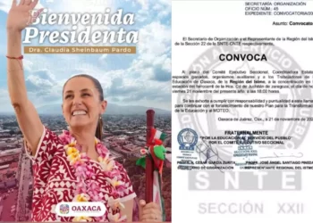 Gira encendida en el Istmo: Sheinbaum inaugura estaciones mientras la CNTE prepara cerco y acusa incumplimientos