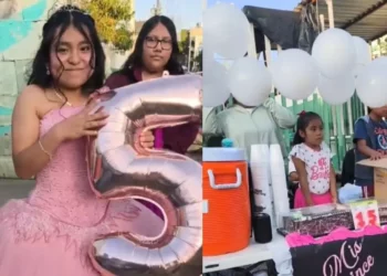 VIDEO | Quinceañera convirtió su fiesta en un acto de amor: pastel y sonrisas para pacientes y familiares de enfermos en hospital