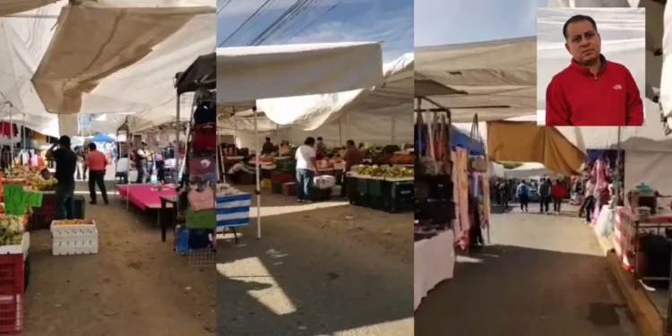 VIDEO | Tianguis de los viernes reubicado tras enfrentamiento con vecinos en Oaxaca