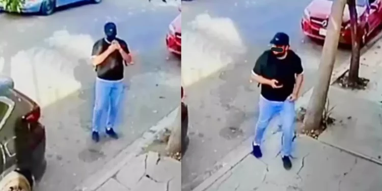 VIDEO | Vecinos alertan por sujeto sospechoso que toma fotos de casas en Cinco Señores