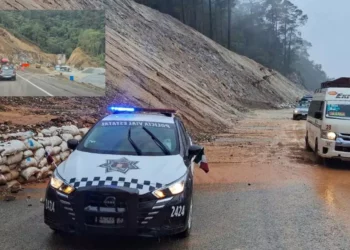 Persisten derrumbes y accidentes en la supercarretera Barranca Larga–Ventanilla