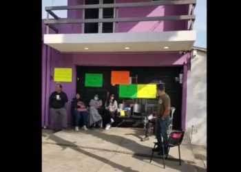 VIDEO | Trabajadores del Poder Judicial de Oaxaca paralizan oficinas en exigencia de respuestas laborales